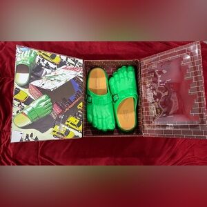 BRAVEST STUDIOS Foot Clog  Green size 15
“Brand new”